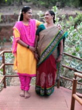 Assistant dr Ashmin with Auntie Nirmala